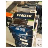 Lot of (5) Weiser Hall & Closet Door Sets Lot of (5) Weiser Hall & Closet Door Sets