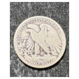 1916 US WALKING LIBERTY HALF DOLLAR