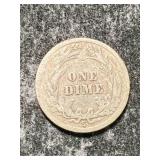 1915-S US BARBER DIME