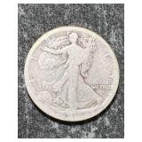 1916-S (OBV) US WALKING LIBERTY HALF DOLLAR