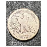 1916-S (OBV) US WALKING LIBERTY HALF DOLLAR
