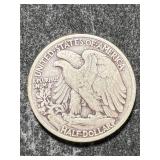1917 US WALKING LIBERTY HALF DOLLAR