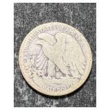 1917-D (OBV) US WALKING LIBERTY HALF DOLLAR