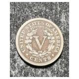 1884 US V NICKEL
