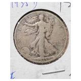 1935-D US WALKING LIBERTY HALF DOLLAR