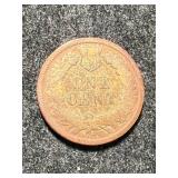 1878 US INDIAN HEAD CENT