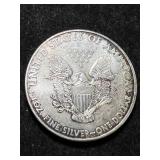 2011 AMERICAN SILVER EAGLE 1 TROY OZ .999 FINE SILVER