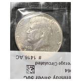 1964 US KENNEDY HALF DOLLAR