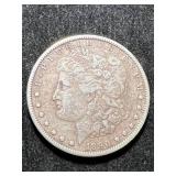 1890-S US MORGAN SILVER DOLLAR