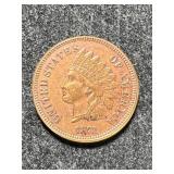 1873 US INDIAN HEAD CENT