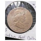 1953-S US FRANKLIN HALF DOLLAR