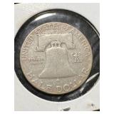 1953-S US FRANKLIN HALF DOLLAR