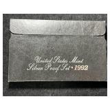 1992 US MINT SILVER PROOF SET