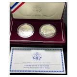 DOLLY MADISON COMMEM SILVER DOLLARS IN ORIGINAL BOX