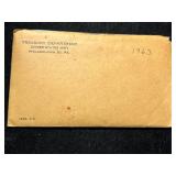1963 US PROOF SET IN ORIGINAL ENVELOPE