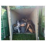 Contents of 40 foot Storage container - Container NOT Included