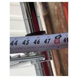 MSRP $1800 Like New High Quality Heavy Duty Technibilt Shelving System TSS 6 Tier Stainless Steel Chrome Finish NSF Wire Storage Cart Truck With Locking Casters & Bumper Guards 80"x48"x24" *Up to  MSRP $1800 Like New High Quality Heavy Duty Technibilt Shelving System TSS 6 Tier Stainless Steel Chrome Finish NSF Wire Storage Cart Truck With Locking Casters & Bumper Guards 80"x48"x24" *Up to