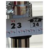 MSRP $1800 Like New High Quality Heavy Duty Technibilt Shelving System TSS 6 Tier Stainless Steel Chrome Finish NSF Wire Storage Cart Truck With Locking Casters & Bumper Guards 80"x48"x24" *Up to  MSRP $1800 Like New High Quality Heavy Duty Technibilt Shelving System TSS 6 Tier Stainless Steel Chrome Finish NSF Wire Storage Cart Truck With Locking Casters & Bumper Guards 80"x48"x24" *Up to