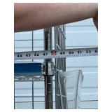 MSRP $1800 Like New High Quality Heavy Duty Technibilt Shelving System TSS 5 Tier Stainless Steel Chrome Finish NSF Wire Storage Cart Truck -Locking Casters & Bumper Guards 80"x48"x24" *Up to 850  MSRP $1800 Like New High Quality Heavy Duty Technibilt Shelving System TSS 5 Tier Stainless Steel Chrome Finish NSF Wire Storage Cart Truck -Locking Casters & Bumper Guards 80"x48"x24" *Up to 850