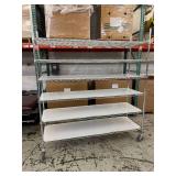 MSRP $2400 Like New High Quality Heavy Duty Technibilt Shelving System TSS 6 Tier Stainless Steel Chrome Finish NSF Wire Storage Cart Truck With Locking Casters 80"x72"x24" *Up to 850 lbs per shelf MSRP $2400 Like New High Quality Heavy Duty Technibilt Shelving System TSS 6 Tier Stainless Steel Chrome Finish NSF Wire Storage Cart Truck With Locking Casters 80"x72"x24" *Up to 850 lbs per shelf