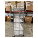 MSRP $2400 Like New High Quality Heavy Duty Technibilt Shelving System TSS 5 Tier Stainless Steel Chrome Finish NSF Wire Storage Cart Truck With Locking Casters & Bumper Guards 80"x72"x24" *Up to  MSRP $2400 Like New High Quality Heavy Duty Technibilt Shelving System TSS 5 Tier Stainless Steel Chrome Finish NSF Wire Storage Cart Truck With Locking Casters & Bumper Guards 80"x72"x24" *Up to