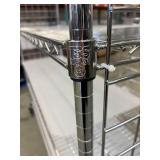 MSRP $2400 Like New High Quality Heavy Duty Technibilt Shelving System TSS 5 Tier Stainless Steel Chrome Finish NSF Wire Storage Cart Truck With Locking Casters & Bumper Guards 80"x72"x24" *Up to  MSRP $2400 Like New High Quality Heavy Duty Technibilt Shelving System TSS 5 Tier Stainless Steel Chrome Finish NSF Wire Storage Cart Truck With Locking Casters & Bumper Guards 80"x72"x24" *Up to