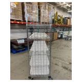 MSRP $2400 Like New High Quality Heavy Duty Technibilt Shelving System TSS 5 Tier Stainless Steel Chrome Finish NSF Wire Storage Cart Truck With Locking Casters & Bumper Guards 80"x72"x24" *Up to  MSRP $2400 Like New High Quality Heavy Duty Technibilt Shelving System TSS 5 Tier Stainless Steel Chrome Finish NSF Wire Storage Cart Truck With Locking Casters & Bumper Guards 80"x72"x24" *Up to