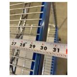 MSRP $2000 Like New High Quality Heavy Duty Technibilt Shelving System TSS 5 Tier Stainless Steel Chrome Finish NSF Wire Storage Cart Truck With Casters & Bumper Guards 80"x60"x30" *Up to 850 lbs  MSRP $2000 Like New High Quality Heavy Duty Technibilt Shelving System TSS 5 Tier Stainless Steel Chrome Finish NSF Wire Storage Cart Truck With Casters & Bumper Guards 80"x60"x30" *Up to 850 lbs