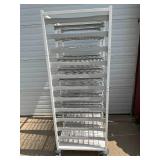 MSRP $3800 Belintra Sterilization Transport Trolley Rack Storage System With Antimicrobia lBACT-O-STOP* Coating! - Like New Condition - 16 Slide Out Wire Shelves Included! 70.5" x 25.75" x 35.25" MSRP $3800 Belintra Sterilization Transport Trolley Rack Storage System With Antimicrobia lBACT-O-STOP* Coating! - Like New Condition - 16 Slide Out Wire Shelves Included! 70.5" x 25.75" x 35.25"