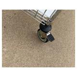 MSRP $1800 Like New High Quality Heavy Duty Technibilt Shelving System TSS 5 Tier Stainless Steel Chrome Finish NSF Wire Storage Cart Truck With Locking Casters & Bumper Guards 80"x48"x24" *Up to  MSRP $1800 Like New High Quality Heavy Duty Technibilt Shelving System TSS 5 Tier Stainless Steel Chrome Finish NSF Wire Storage Cart Truck With Locking Casters & Bumper Guards 80"x48"x24" *Up to