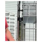 MSRP $1800 Like New High Quality Heavy Duty Technibilt Shelving System TSS 5 Tier Stainless Steel Chrome Finish NSF Wire Storage Cart Truck With Locking Casters & Bumper Guards 80"x48"x24" *Up to  MSRP $1800 Like New High Quality Heavy Duty Technibilt Shelving System TSS 5 Tier Stainless Steel Chrome Finish NSF Wire Storage Cart Truck With Locking Casters & Bumper Guards 80"x48"x24" *Up to