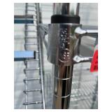 MSRP $3000 High Quality Metro Super Erecta Wire Catheter Procedure Cart, Standard Combination 24″ x 60″ x 68″ - Locking Caster - Bumper Base - Wheel On Right Rubber Is Gone - Still Moves Good! MSRP $3000 High Quality Metro Super Erecta Wire Catheter Procedure Cart, Standard Combination 24″ x 60″ x 68″ - Locking Caster - Bumper Base - Wheel On Right Rubber Is Gone - Still Moves Good!