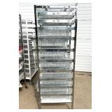 MSRP $3000 Like New Technibilt SmartCell HD High Density Storage System Cart With 19 Slide Out Baskets - This Fantastic High-Quality Cart has all of its wheels! - This System Has Removable Dividers In MSRP $3000 Like New Technibilt SmartCell HD High Density Storage System Cart With 19 Slide Out Baskets - This Fantastic High-Quality Cart has all of its wheels! - This System Has Removable Dividers In