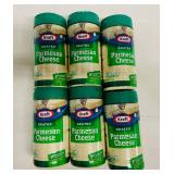 6x 8oz Kraft Grated Parmesan Cheese 6x 8oz Kraft Grated Parmesan Cheese