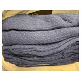 Bare Cotton Blanket Full/Queen-Blue Bare Cotton Blanket Full/Queen-Blue
