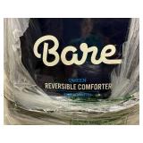 Bare Reversible Queen Comforter-Blue/Gray Bare Reversible Queen Comforter-Blue/Gray