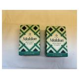 2x 8.5oz Maldon Sea Salt Flakes 2x 8.5oz Maldon Sea Salt Flakes