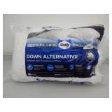 Set of 2 Sealy King Down Alternative Pillows