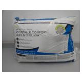 Set of 2 Purlux Gel Memory Foam Adjustable Comfort Cooling Pillows