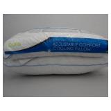 Set of 2 Purlux Gel Memory Foam Adjustable Comfort Cooling Pillows