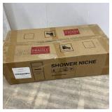 Simple Project 12 in. W x 26 in. H x 5.5 in. D Recessed Toilet Paper Holder Shower Niche Simple Project 12 in. W x 26 in. H x 5.5 in. D Recessed Toilet Paper Holder Shower Niche