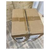 (2 PACK) 12 in. x 12 in. x 4 in. Stainless Steel Bathroom Wall Shower Niche in Matte Black (2 PACK) 12 in. x 12 in. x 4 in. Stainless Steel Bathroom Wall Shower Niche in Matte Black