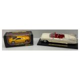 Misc. Die Cast Cars In 1:24 Scale Including Welly Lamborghini Diablo And Maisto Special Edition Cadillac Eldorado Biarritz 1:18 Scale