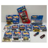 Misc. Hot Wheels Miniature Die Cast Cars ( Most New On Pack) Some Packs Beat Up