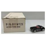 Franklin Mint Miniature Die Cast 1958 Corvette In Original Box