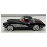 Franklin Mint Miniature Die Cast 1958 Corvette In Original Box