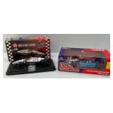 1:24 Scale Misc. Indy Cars Including Racing Champs & TEXACO Mario Andretti Bank (Both NIB)