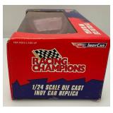 1:24 Scale Misc. Indy Cars Including Racing Champs & TEXACO Mario Andretti Bank (Both NIB)