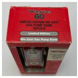 Vintage Collectible Wayne Dresser LENNOX Miniature Die Cast Gas Pump (NIB) 6 1/2"