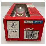 Vintage Collectible Wayne Dresser LENNOX Miniature Die Cast Gas Pump (NIB) 6 1/2"